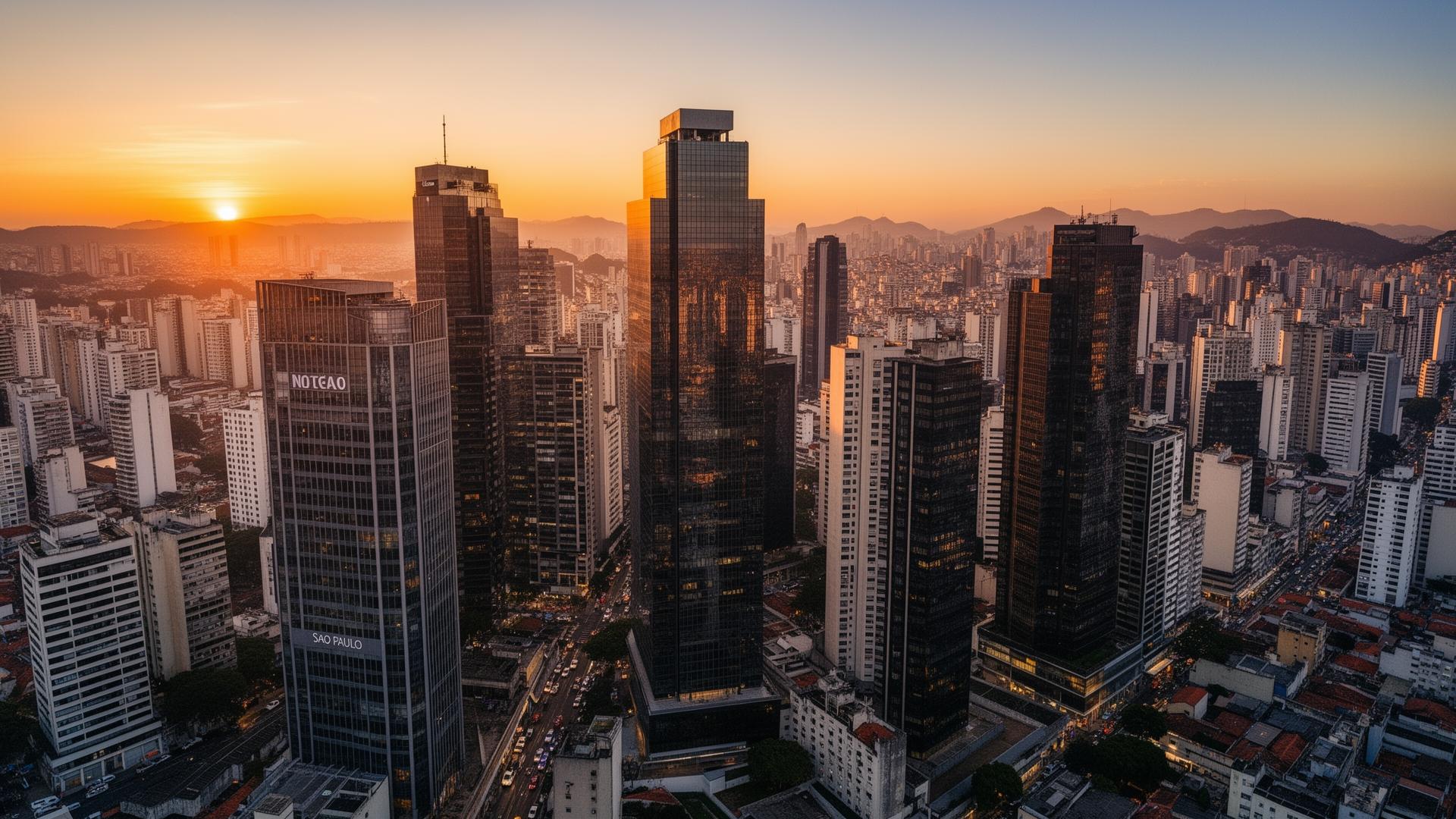 Edifícios em Praia Grande